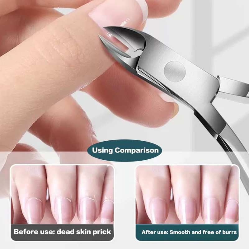 TSUOUKL Precision Cuticle Nippers, Not Like Other Pliers for Dead
