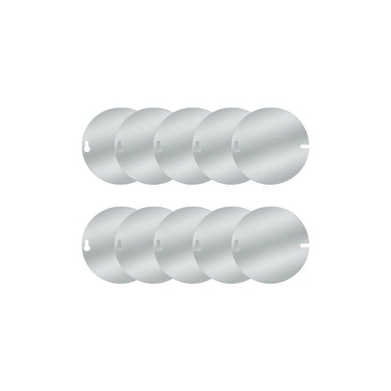 Round Electrical Box Cover, 4 Inch Metal Junction Box Covers
