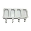 Ice Cream Mold Reusable Smooth Surface Soft Silicone Safe Easy