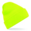 Beechfield B045 Cuffed Beanie, Fluoreszierendes gelb, Einheitsgröße