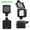 Upgrade Outdoor Socket Waterproof Socket IP66 with Switch Indicator Light,