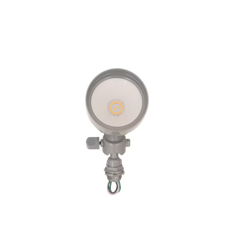 BELL LLS1000S 120-Watt EQ LED Gray 1-Head Switch-Controlled Flood Light
