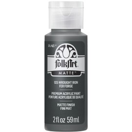 Folk Art Acrylic Paint, Wrought Iron, 2 oz