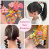 XINYUICEAN Diademas en Espiral para Niñas, 5 Pcs Gomas para