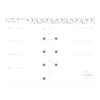 Filofax Calendar Diary Refill, A5 Size, Week-to-View, Garden Minimal Diary