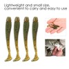 50 Pcs 5cm Fishing Lures, Fishing Baits Soft Plastic Fishing