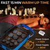 SereneLife Portable Massage Stone Warmer Set - Electric Spa Hot