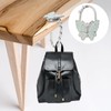 Veemoon Butterfly Purse Hook Foldable Handbag Hanger Crystal Rhinestone Table