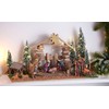 VBS Miniature Manger Approx. 7 cm wooden Christmas Nativity Scene