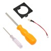 Fan 3D Print Mount Kit Replacement Game Console Cooling Fan