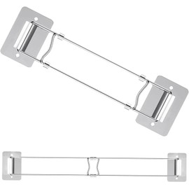 Vanlife Essentials Adjustable Telescopic RV Bathroom Shelf Bar – Stainless Steel Storage & Organization Bar for RVs, Campers, Vans & Motorhomes – Sleek Space-Saving Accessory with Adjustable Shelves