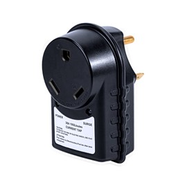 OPL5 RV Surge Protector 30 Amp, ETL Listed 125/250 Volt 1,050 Joules with LED Indicator Light 30Amp Male to 30Amp Female Adapter for RV Travel Trailers Camper (30 Amp)