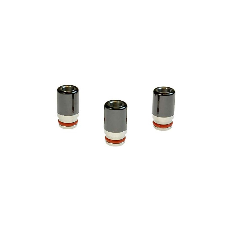Armerah Tiny 510 Drip Tip eCig Mouthpiece Short/Narrow Zirconia/Steel 3