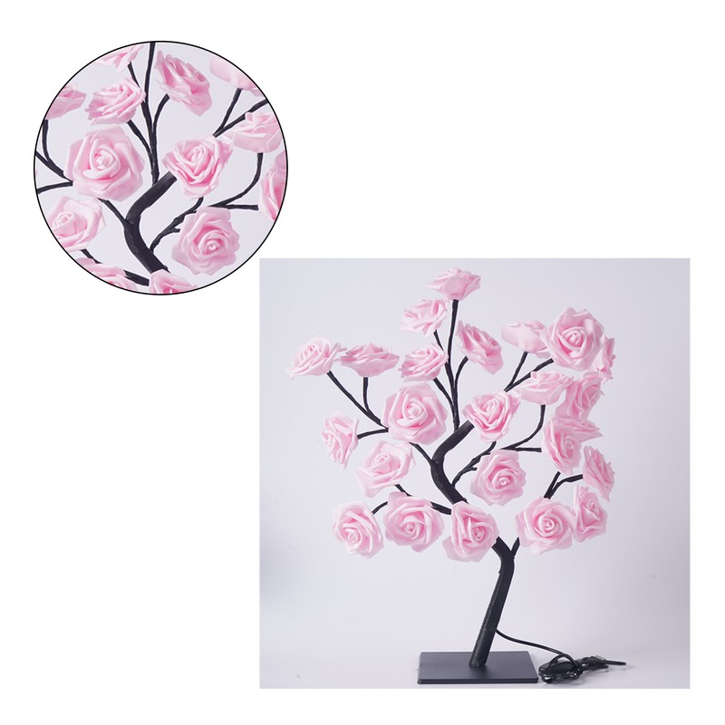 LED Tabletop Bonsai Tree Lamp USB Tree Lamp Christmas Bedroom