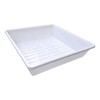 1010 Microgreen Tray, White No Hole 10 Pack Extra Strength