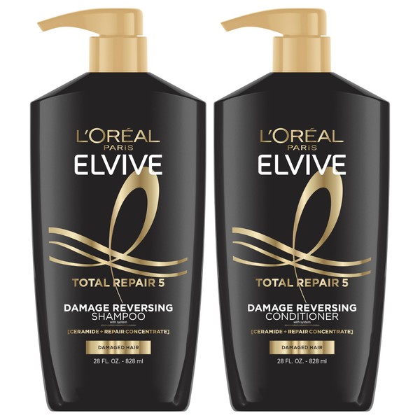 L'Oreal Paris Elvive Total Repair 5 Repairing Shampoo and Conditioner