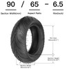 GREHUA 90/65-6.5 110/50-6.5" Front Rear Tire and Inner Tube Compatible