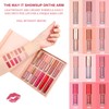 Lishang 12 Colours Lip Gloss Lipstick Set Lip Tint Gloss