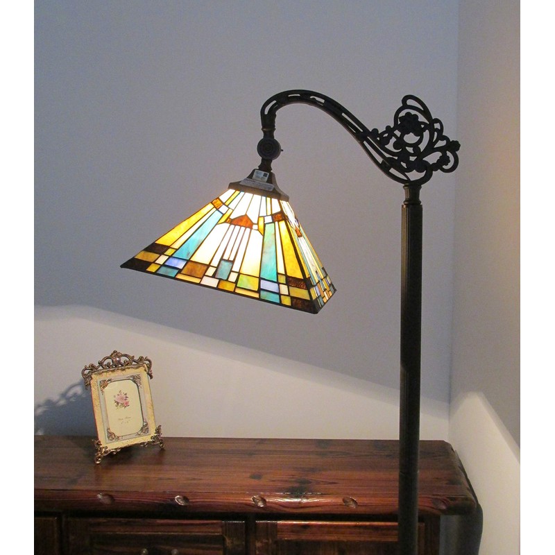 Chloe CH33293MS11-RF1 Floor Lamp, One Size, Multicolor