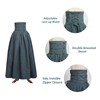BLESSUME Gothic Lolita Steampunk High Waist Walking Skirt - Green,