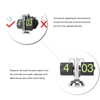 European Style Retro Digital Flip Down Clock 304 Stainless Steel