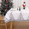 JOLLYTOP Tablecloth Christmas Table Decoration Waterproof Table Cloth with Xmas