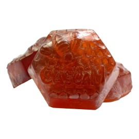 3 Jabón Humectante Artesanal Con Miel, Propóleo Y Glicerina