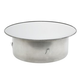 Zangc 4-inch Ventilation Cap Dryer Ventilation Cap Dryer Vent Cover Chimney Plug for Flue Stove Ventilation Cap 1PCS