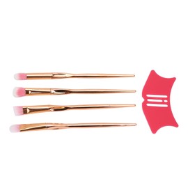 Cocoarm Das Nasenschatten -Werkzeugmodell von Silikon Einfach zu Verwenden für Anfänger des Make -ups für Das Gesicht mit 4 Make up Pinsel für Das Schnelle