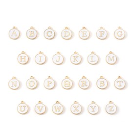 [Innocentia] Initial Charm (All Alphabet A to Z!) Available in 6 Colors! Initial Parts, Alphabet Parts