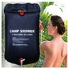 2 Pack Solar Power Shower Camping Water Portable Sun Compact