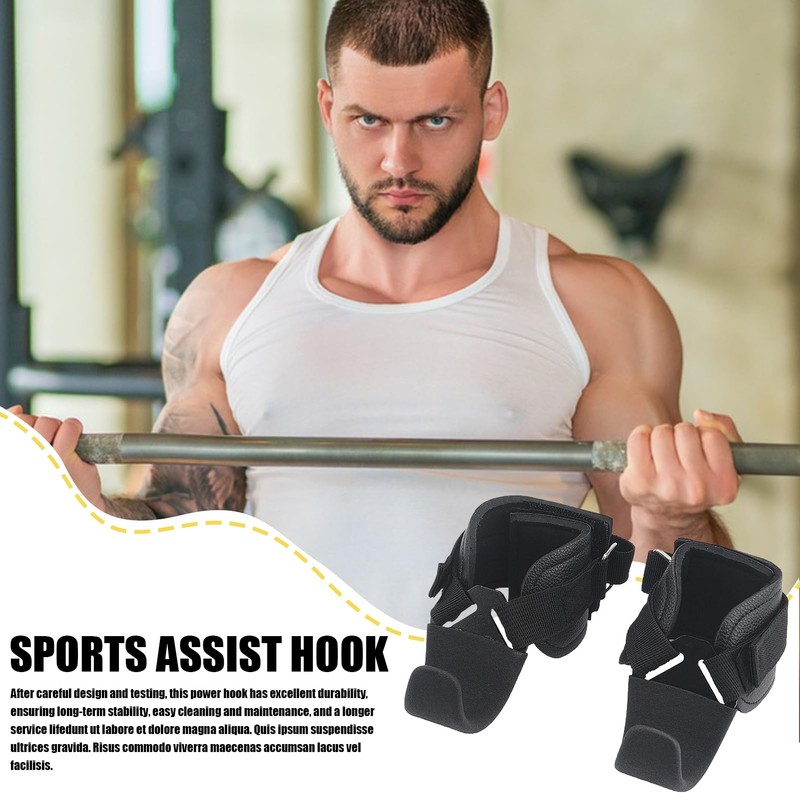 Hook Grips Weightlifting | Weightlifting Straps Lifting Hooks Gym Gloves