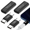 Pack of 4 USB-C Coupling, USB-C Adapter, USB C to