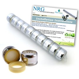 New Resources Group 10 pc Lifesaver Pro-Pack 1.5 GPM Quality Faucet Aerator Dual Threaded/Aerated Stream - Watersense Listed