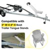 Boat Trailer Winch Post with Trailer Roller Compatible with 3"