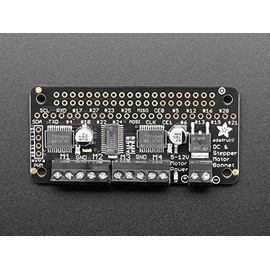 Adafruit DC & Stepper Motor Bonnet for Raspberry Pi 4280