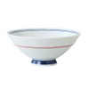 Hasami Ware 99268 Yumeji Rice Bowl, Medium, Red