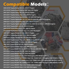 04152-YZZA1 Oil Filter Kit Compatible with Toyota Avalon Camry RAV4 Highlander Sienna Lexus ES300h ES350 IS200t RX350 RX450h, Replaces 04152-0V010, 04152-31090, 04152-YZZG1, 19236618, CH9972 (20 pcs)