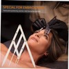 DOITOOL 3pcs Stainless Steel Eyebrow Ruler Golden Ratio Measuring Tool
