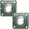 Sackorange UCF210-32 Pillow Block Bearing - 2 Pack Square Flange