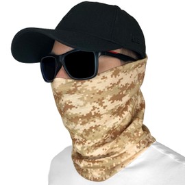 GOT Sports Fishing Mask Camo Headwear - Works as Sun Mask, Neck Gaiter, Bandana, Balaclava