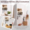 Yalikop Mail Organizer Wall Mounted Mail Holder Hanging Key and
