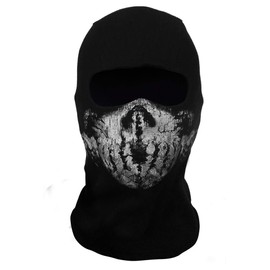 Surprise Mask Skull for Ghost Motorcycle Mask Face Mask Black
