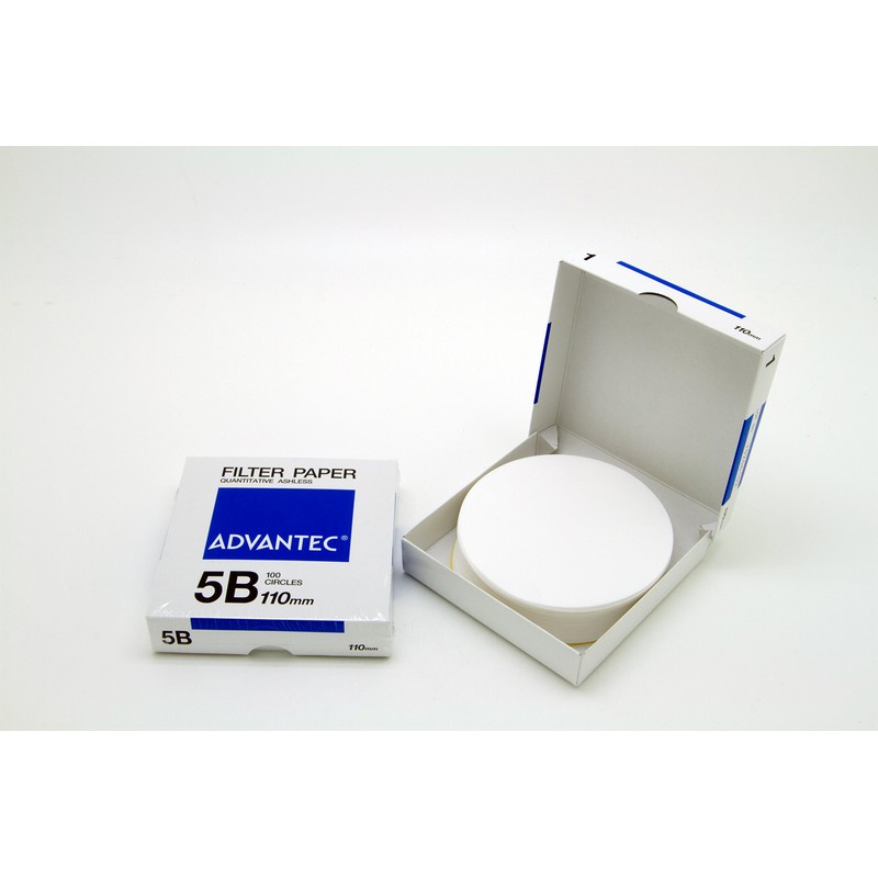 adobantekku Oriental Quantifiable 濾紙 no5b φ 110 mm 100 Pieces 01521110 