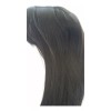 Waostar Fleco Peluquín Largo Topper Cabello Doble Clip Coronilla