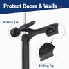 HOME MASTER HARDWARE Tope de puerta con pasador de bisagra,
