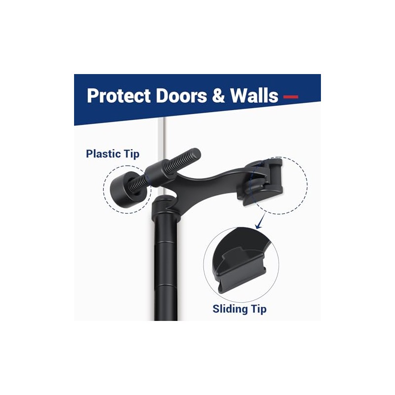 HOME MASTER HARDWARE Tope de puerta con pasador de bisagra,