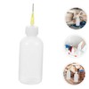 iplusmile 4pcs Precision Squeeze Bottle with Needle Tips Applicator Bottles