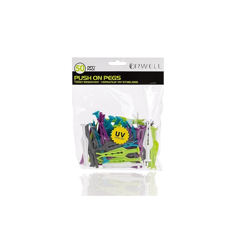 Orwell Push On Pegs 50pk
