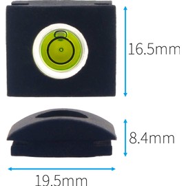 Audiophan Metal Hot Shoe Adapter SC-6 Standard 1/4" Screw for 580EX II 580EX 430EX II 430EX II 430EX etc Flash Cover & Shoe Adapter Level Set 1 Pair